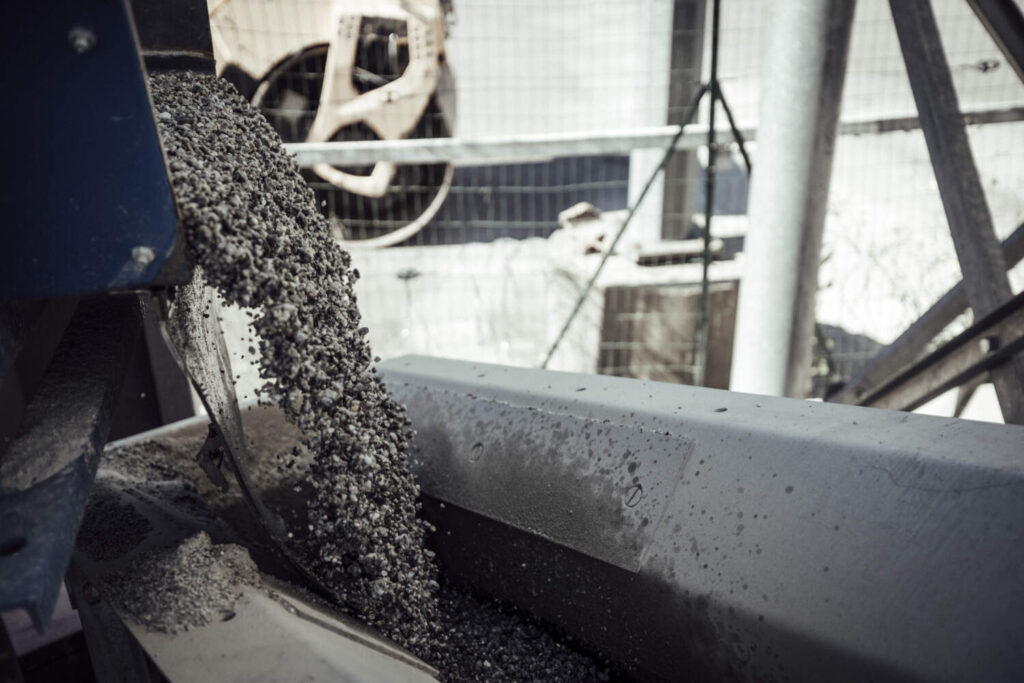 Fabrication bloc béton à Bonneville