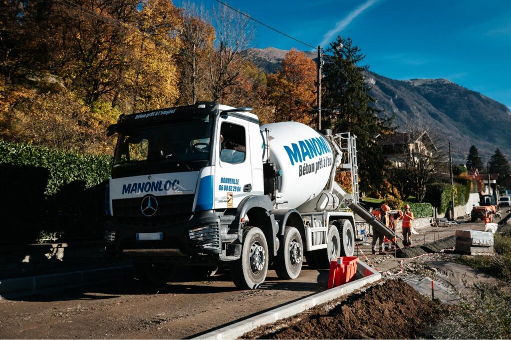 Livraision béton Manonloc